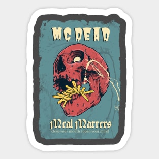 Mc Dead Skull Sticker